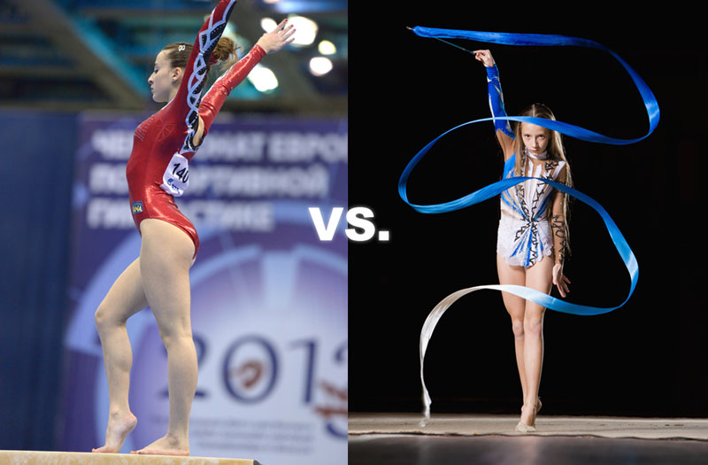Artistic vs. Rhythmic Gymnastics