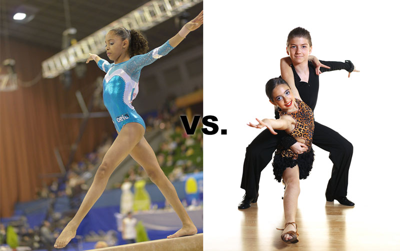 gymnastics vs dance