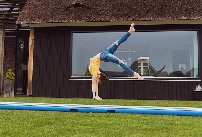 back handspring airtrack